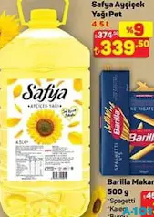 SAFYA AYÇİÇEK YAĞI PET 4,5 L SAFYA AYÇİÇEK YAĞI PET 4,5 L